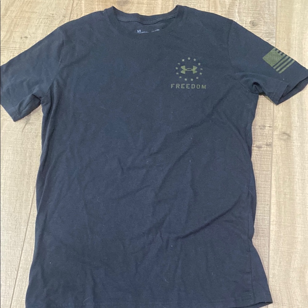 Under Armour Men's Black Freedom T-Shirt